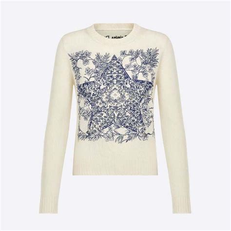 dior blue flower sweater|dior sweater 2020.